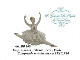 Ballerina In Spaccata Mani Alte In Capodimonte Disponibile In 4 Colori Cm 13