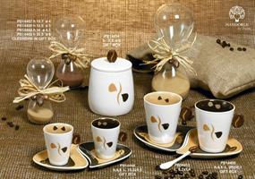 Set Tete A Tete Caffè 16.5 Cm In Porcellana G.Box 1*24