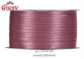 Nastro Raso Rosa Antico Mm 10x100 Metri