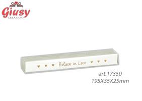 Astuccio 5 Confetti Belive Love 95x35xh.25Mm 10*100