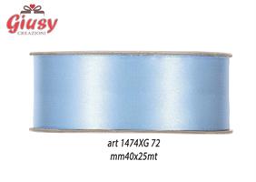 NASTRO RASO MM40X25MT LIGHT BLUE