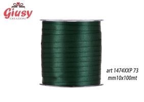 NASTRO RASO MM10X100MT GREEN