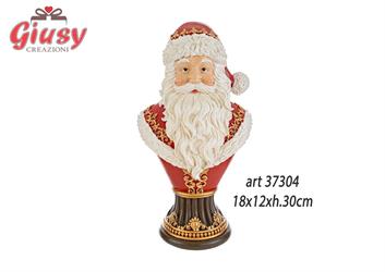 BABBO NATALE RESINA 18x12xh.30CM