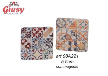 Magnete Decoro Capri 2 Soggetti Assortiti 5,5 Cm 12*216